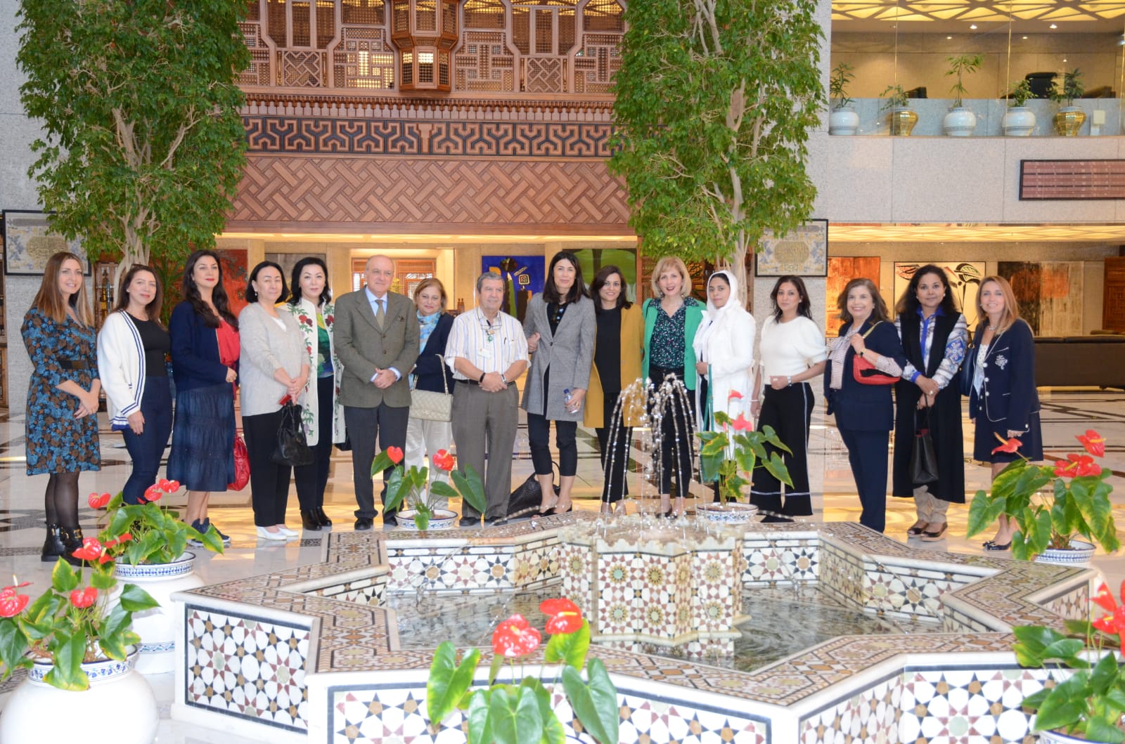 IWG Delegation Visits the Arab Fund for Economic and Social Development