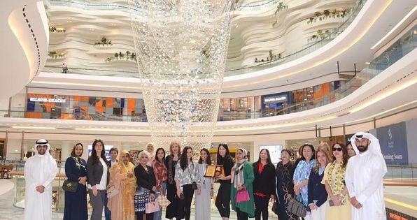 IWG board and members visited Al Assima Mall in coordination with Salhia Real Estate Company